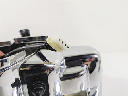 1998 Harley Touring FLHRCI Road King Chrome Headlight Nacelle Cover Set 67924-06 {{ shop.shopifyCountryName }} - Mototech271