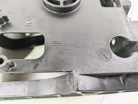 2007 Harley FXDWG Dyna Wide Glide Right Battery Tray & Chrome Cover 66375-06 {{ shop.shopifyCountryName }} - Mototech271