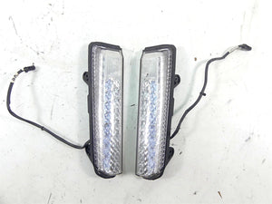 2013 Ducati Diavel Red Front Blinker Turn Signal Set 53010271A 53010261A | Mototech271