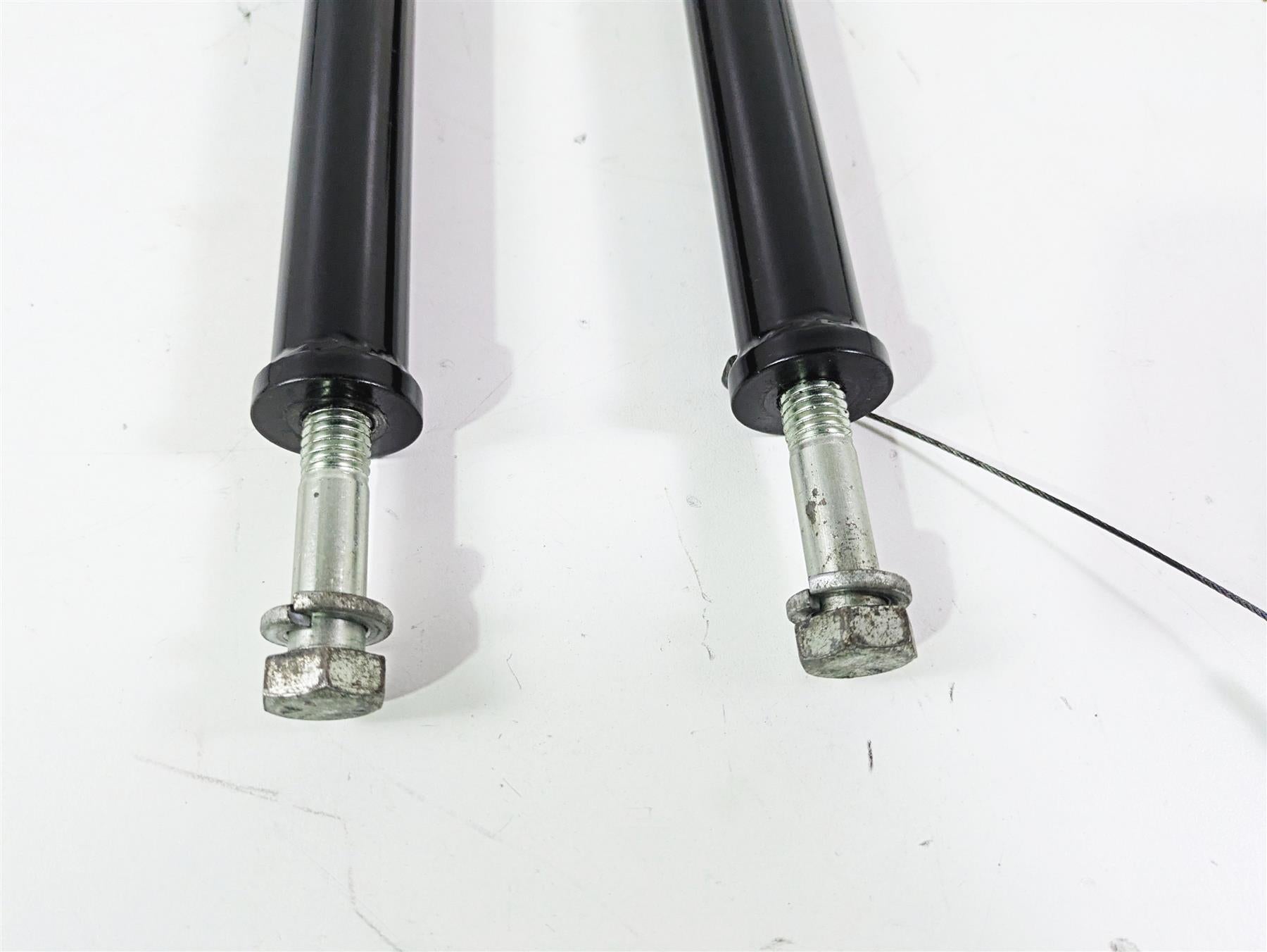 2015 Harley FXDF Dyna Fat Bob Handlebar Handle Bar 14" Tall & Cables {{ shop.shopifyCountryName }} - Mototech271