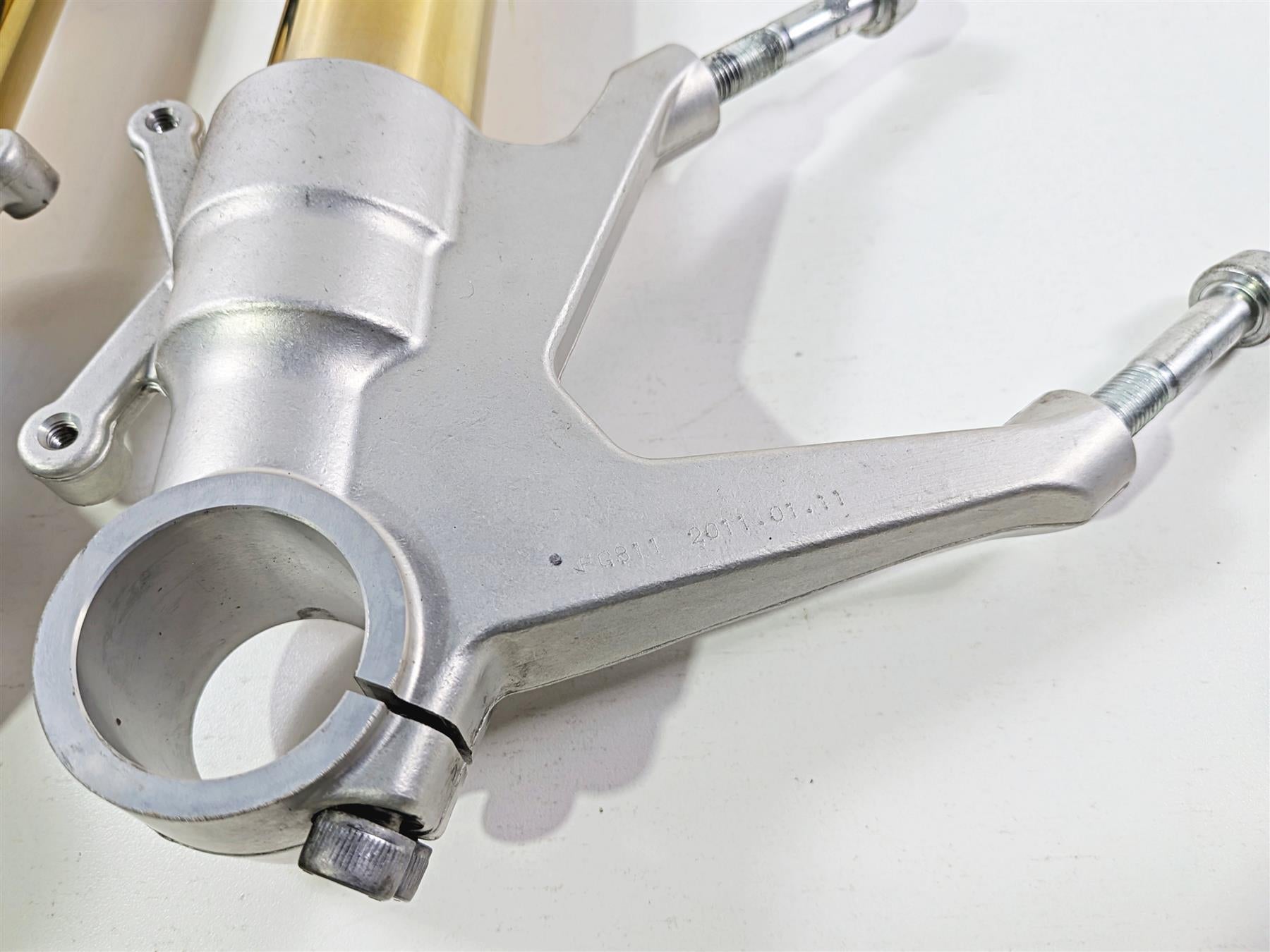 2011 Ducati Streetfighter 1098 S Nice Ohlins Front Fork 3K ! 34420172B 34520171B {{ shop.shopifyCountryName }} - Mototech271