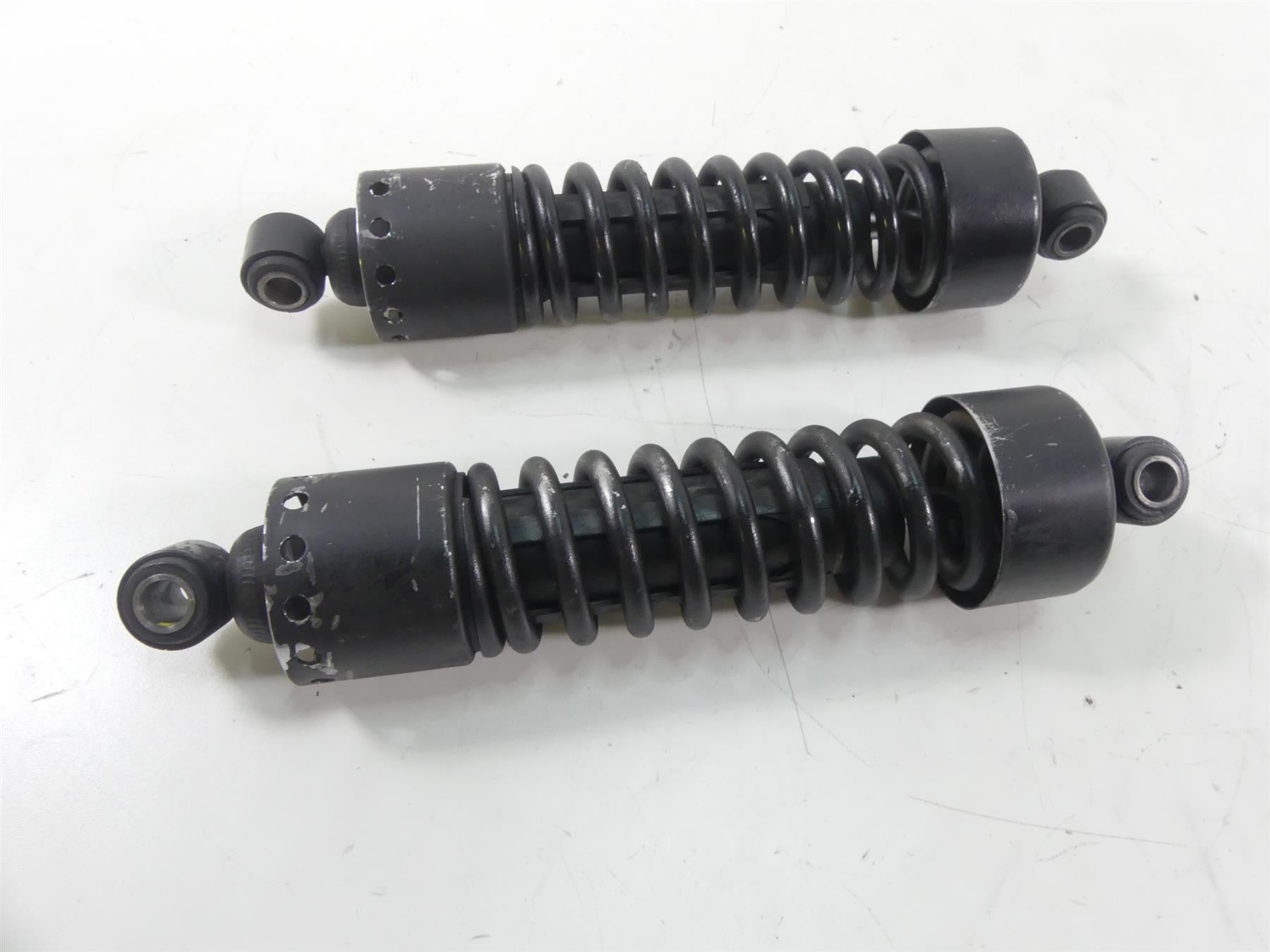 2009 Harley FXDF Dyna Fat Bob Straight Rear Shock Set 12" - Read 54537-08A {{ shop.shopifyCountryName }} - Mototech271
