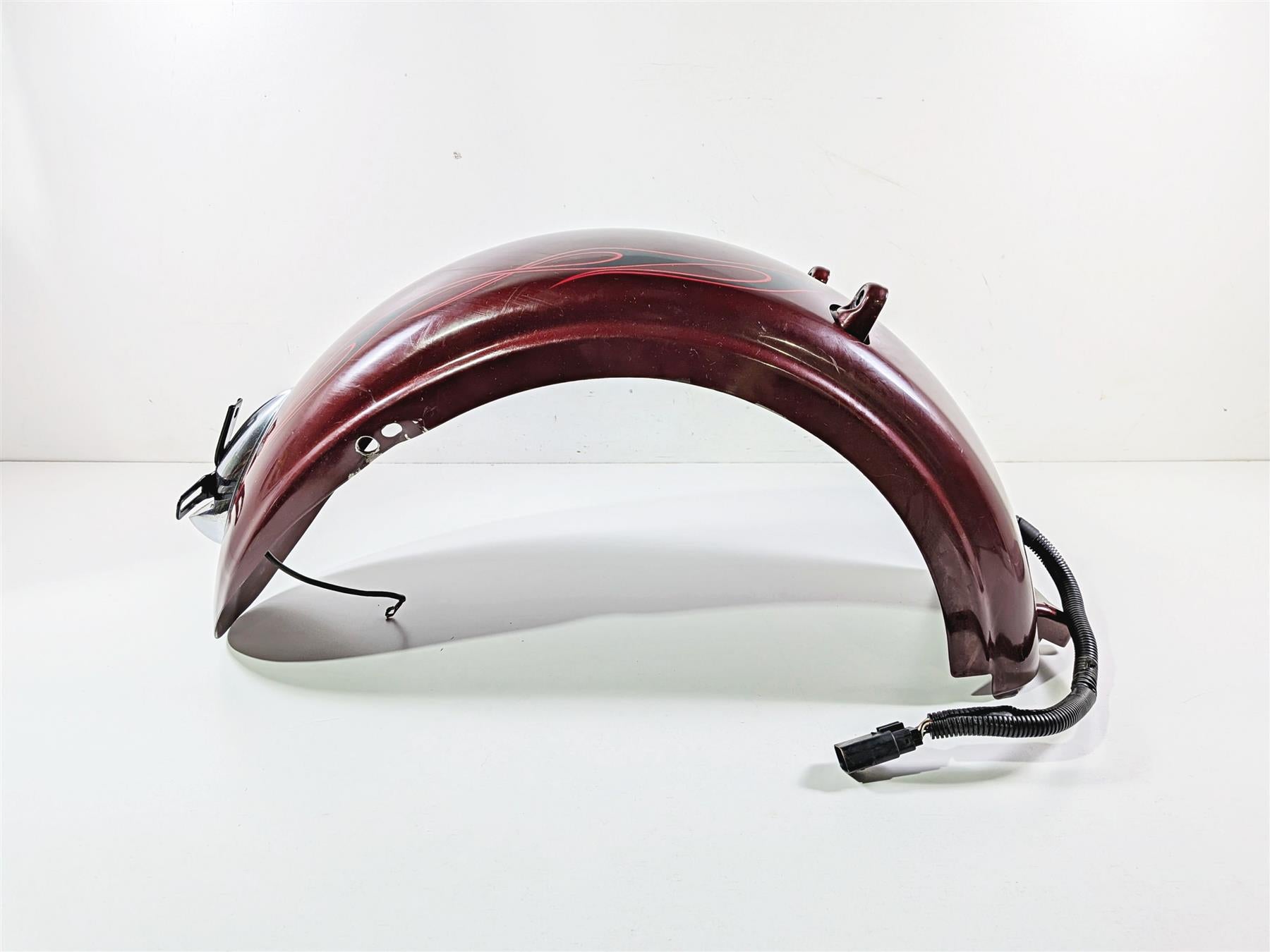 2009 Harley FXCWC Softail Rocker Rear Fender Crimson Red Sunglo - Read 60132-08A {{ shop.shopifyCountryName }} - Mototech271