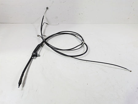2014 Harley FLS Softail Slim 16" Apehanger Extended Throttle & Clutch Cables {{ shop.shopifyCountryName }} - Mototech271