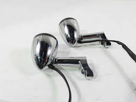 1999 Harley Dyna FXDL Low Rider Front Smoked Led Blinker Turn Signals 68709-94 {{ shop.shopifyCountryName }} - Mototech271