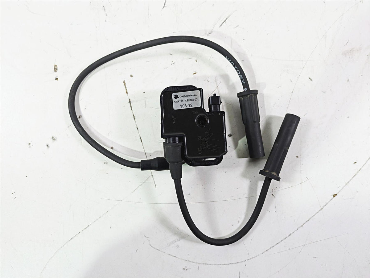 2012 Victory Cross Country Ignition Coils + Wires & Plugs Set 1204131 4010425 {{ shop.shopifyCountryName }} - Mototech271
