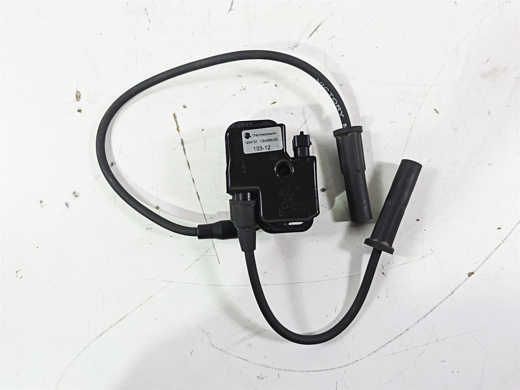 2012 Victory Cross Country Ignition Coils + Wires & Plugs Set 1204131 4010425 {{ shop.shopifyCountryName }} - Mototech271
