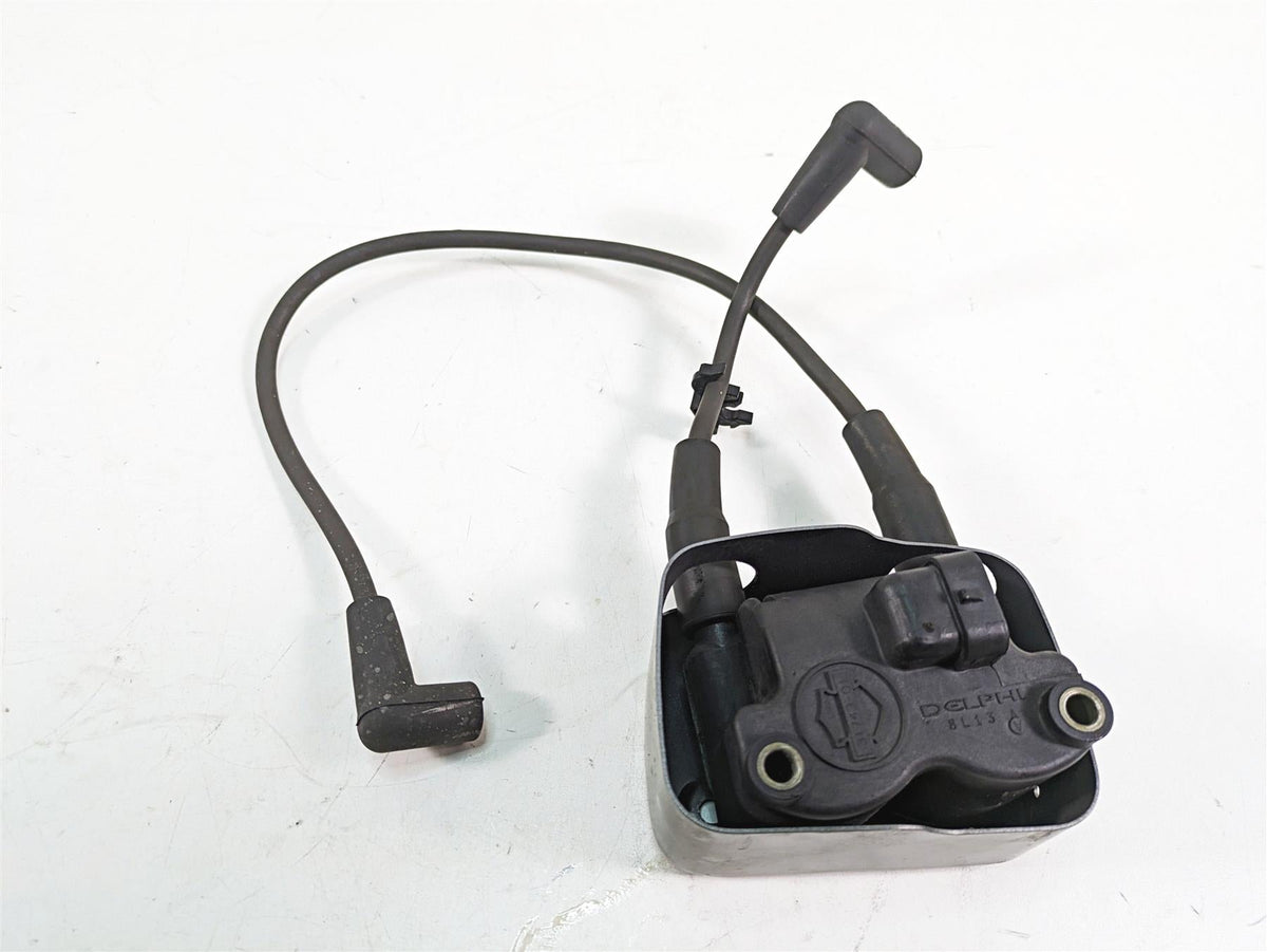 2009 Harley Dyna FXDFSE CVO Fat Bob Delphi Ignition Coil Wires Plug Set 31743-01 {{ shop.shopifyCountryName }} - Mototech271