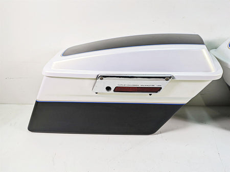 2008 Harley FLHTCU Electra Glide Left Right Saddlebag Saddle Bag Set 90752-93 {{ shop.shopifyCountryName }} - Mototech271
