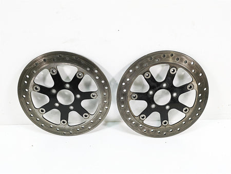 2018 Harley Touring FLHXSE CVO Street Glide Front Brake Rotor Set 41500150 {{ shop.shopifyCountryName }} - Mototech271