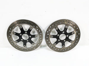 2018 Harley Touring FLHXSE CVO Street Glide Front Brake Rotor Set 41500150