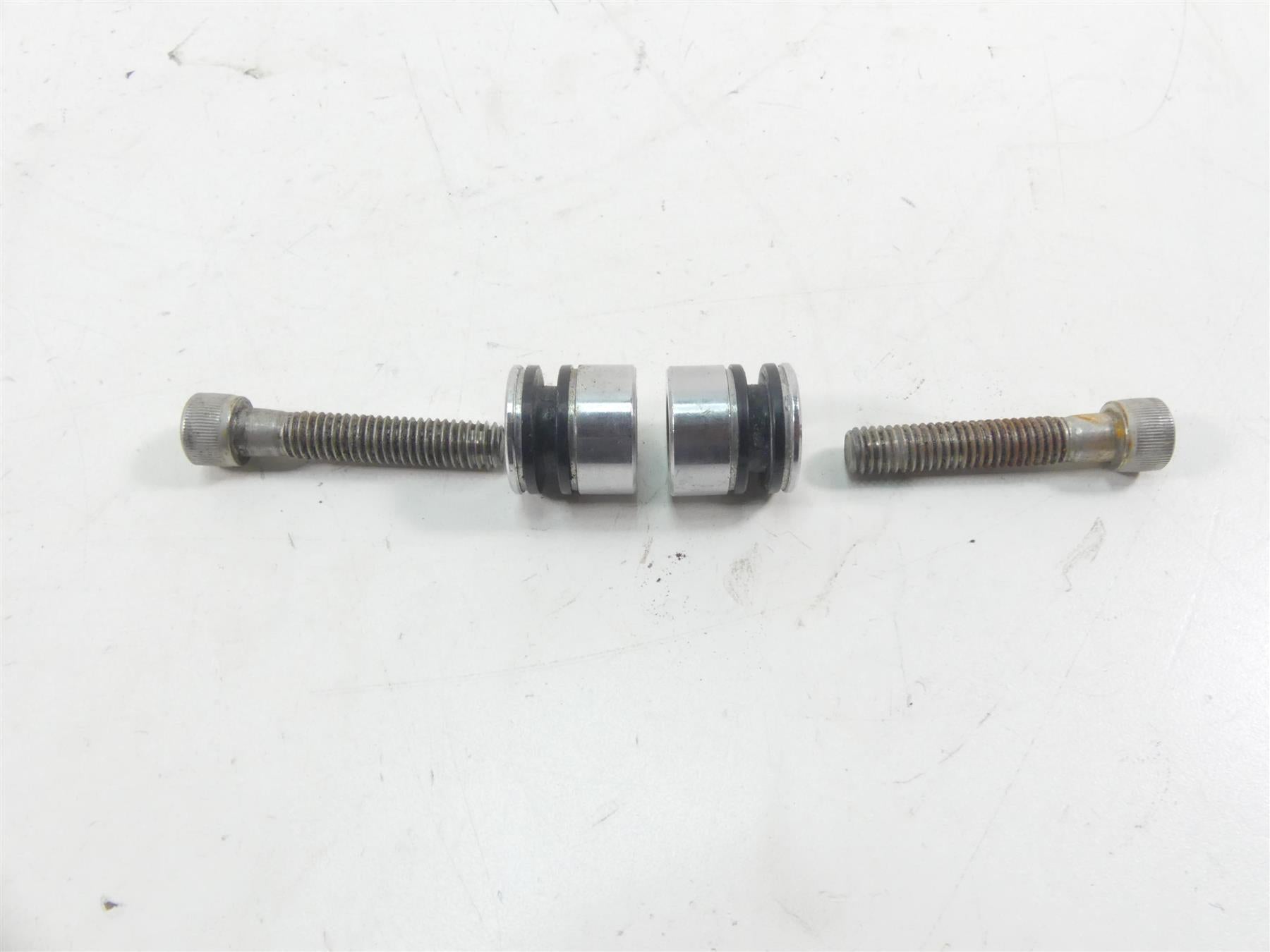 2004 Harley FXDWGI Dyna Wide Glide Passenger Backrest Sissy Bar Mounts 52655-02 {{ shop.shopifyCountryName }} - Mototech271