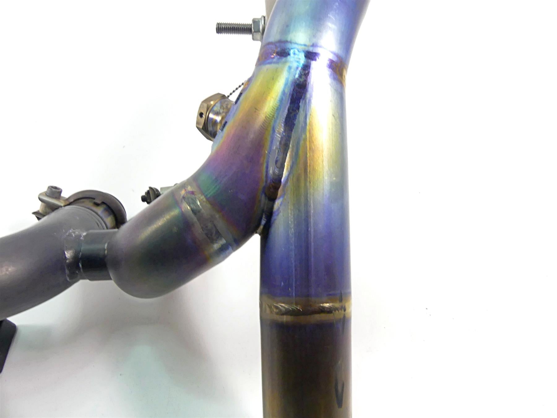 2012 Yamaha VMX17 VMAX 1700 Akrapovic Midpipe Titanium Collector C-Y17SO1T/1 {{ shop.shopifyCountryName }} - Mototech271