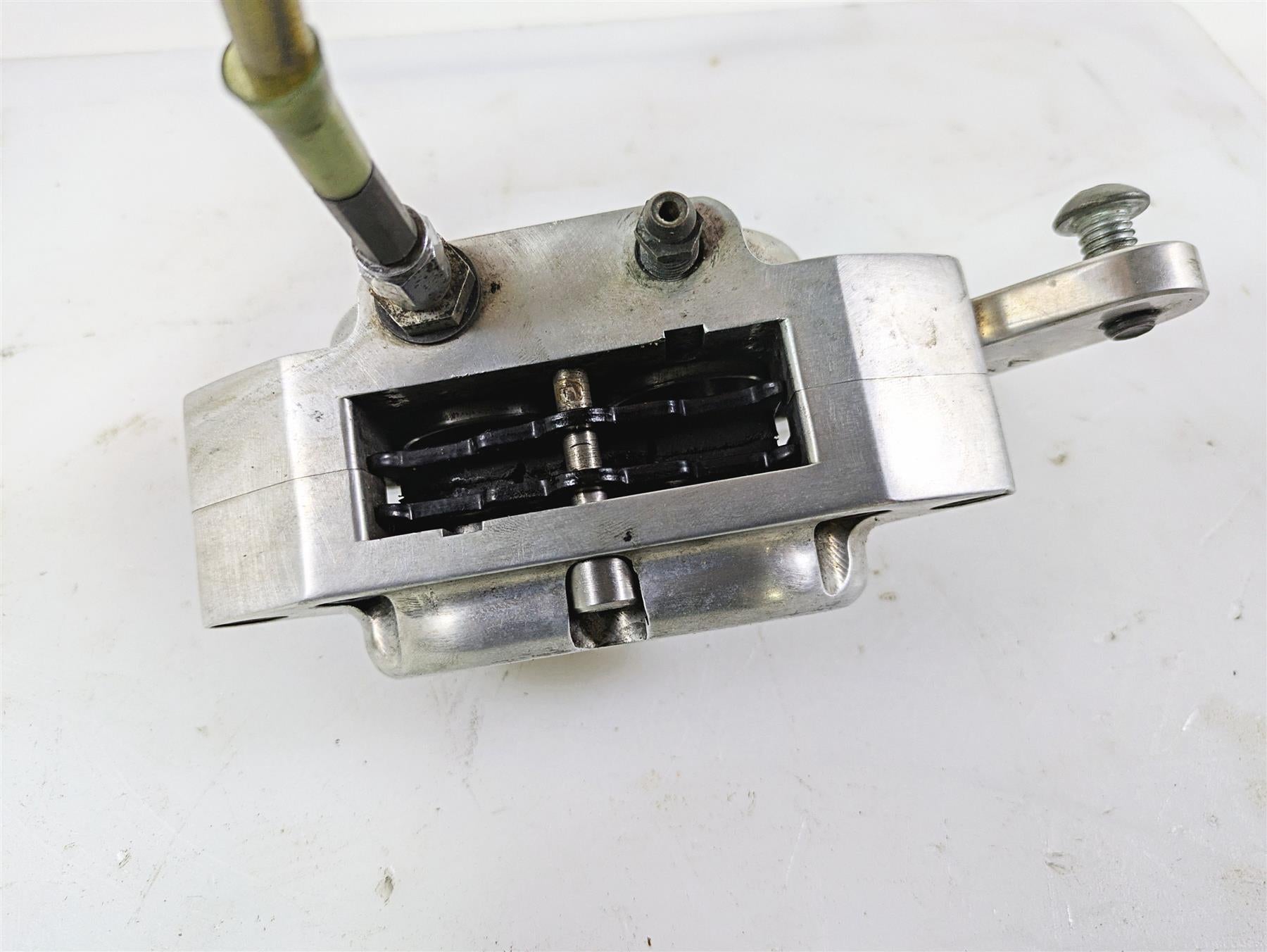 2002 Indian Spirit Deluxe Front Brake Caliper & Bracket 53-176 53-104 {{ shop.shopifyCountryName }} - Mototech271