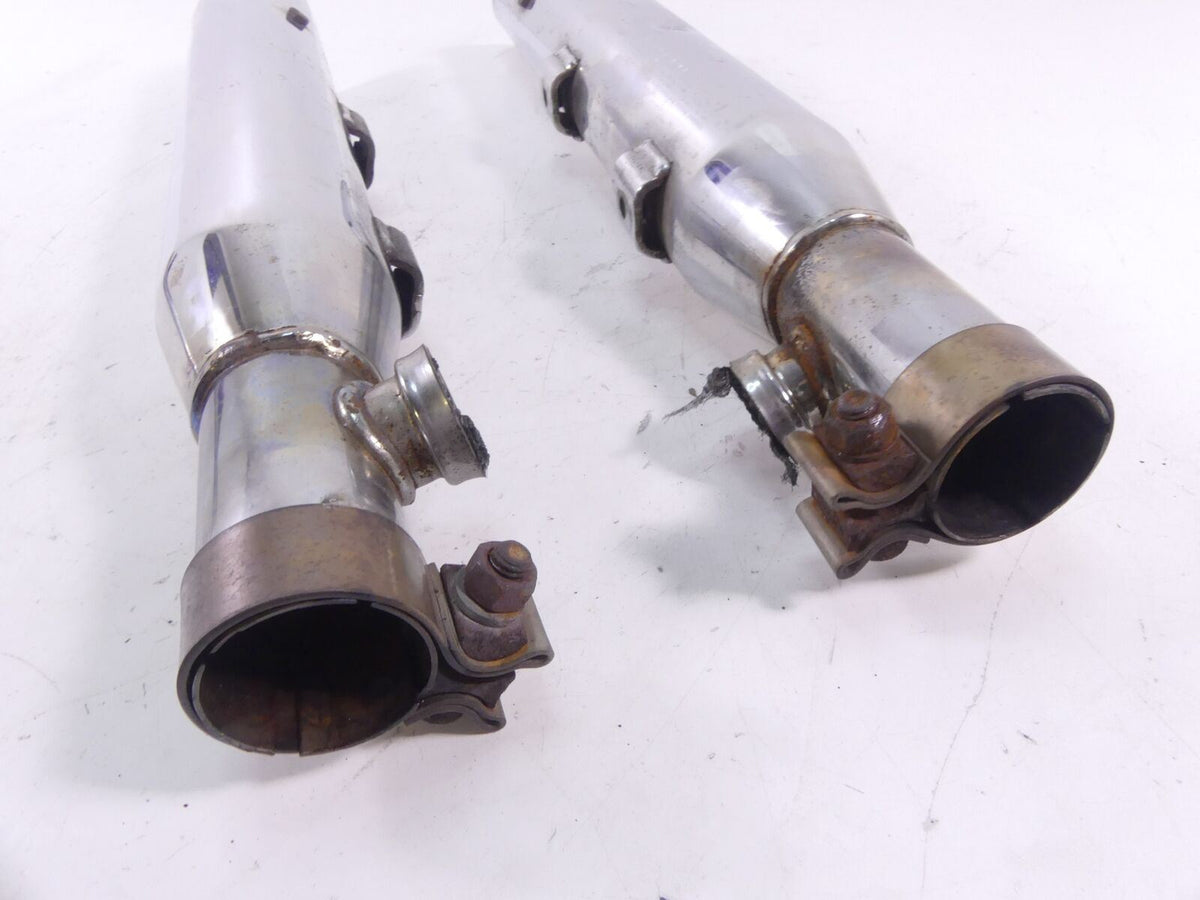 2002 Harley FLSTCI Softail Heritage Screamin Eagle II 2 Muffler Pipe Set 80448-F {{ shop.shopifyCountryName }} - Mototech271