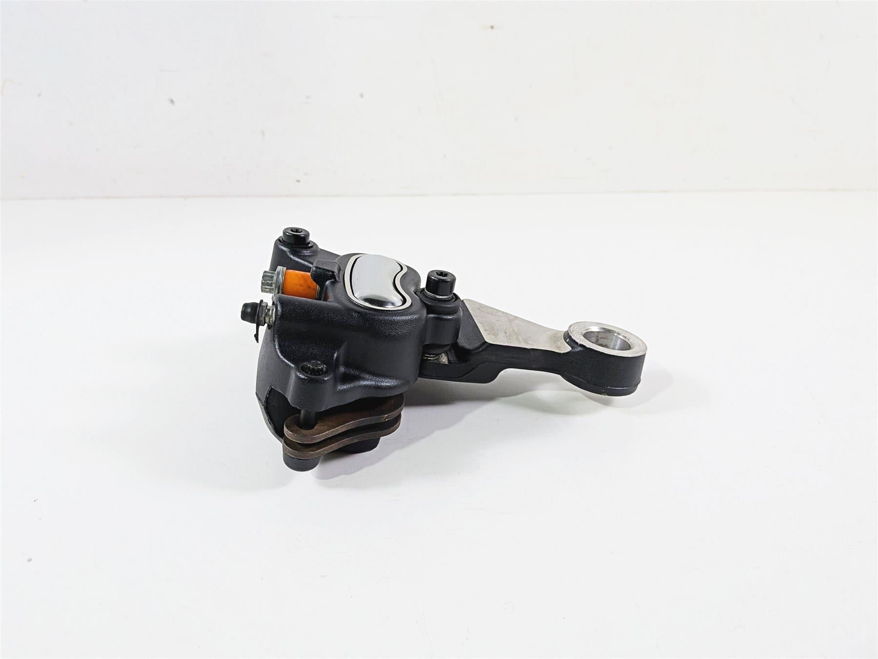 2009 Harley FXCWC Softail Rocker Rear Brake Caliper + Mount 40908-08 {{ shop.shopifyCountryName }} - Mototech271