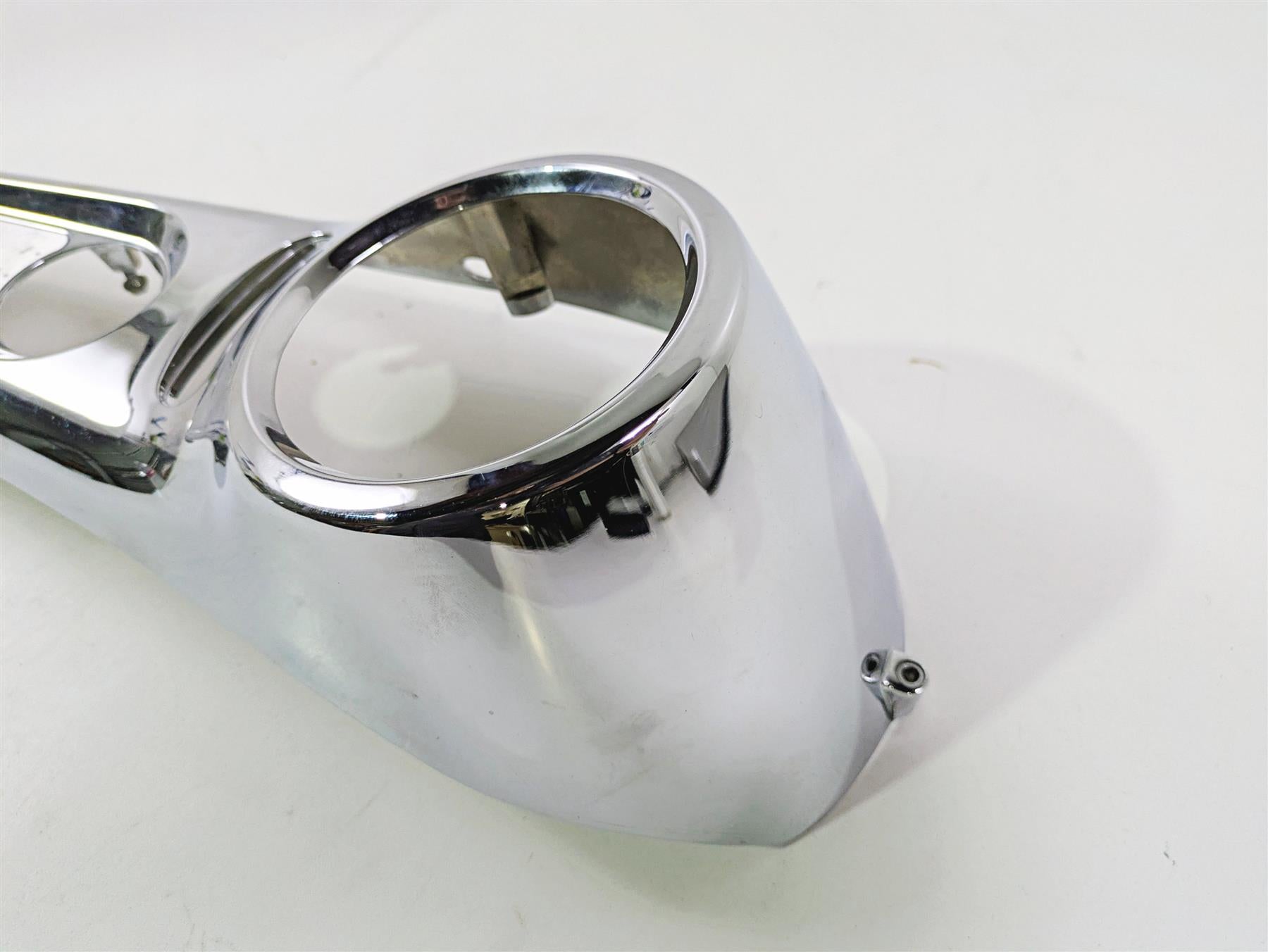 2004 Harley Softail FXSTDI Deuce Tank Chrome Dash Console Cover 71439-00 {{ shop.shopifyCountryName }} - Mototech271