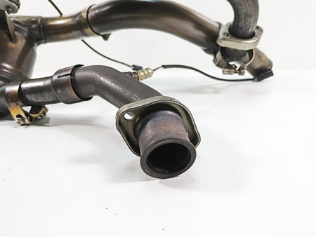 2011 Ducati Hypermotard 1100 Evo SP Stock Exhaust Header& Mid Pipe 57221571B {{ shop.shopifyCountryName }} - Mototech271