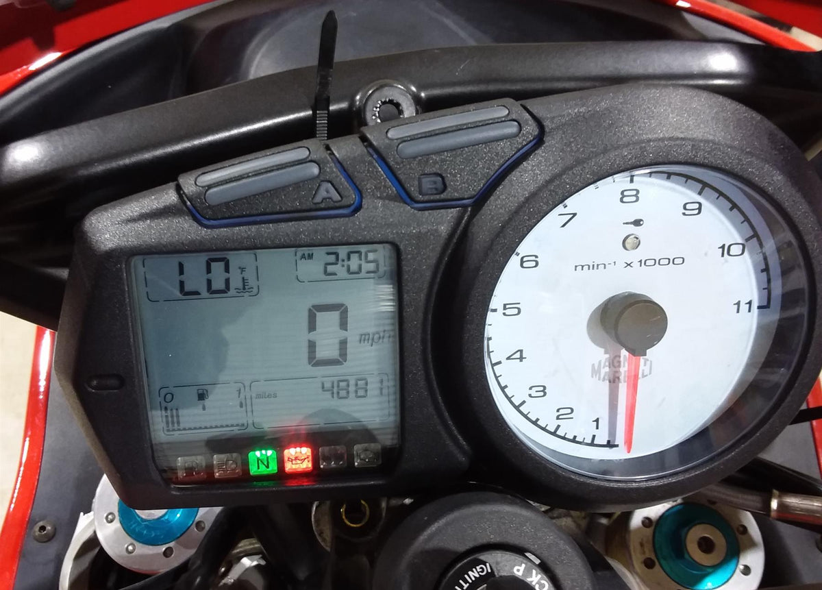 2005 Ducati Multistrada 1000S Speedometer 4K Ignition Switch Key Set 40610201B {{ shop.shopifyCountryName }} - Mototech271