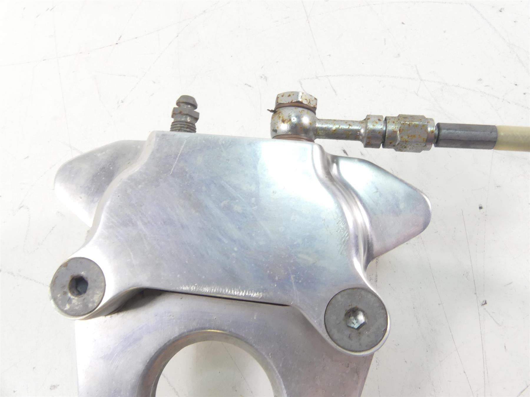 2001 Indian Centennial Scout Rear Brake Caliper & Mount & Line 53-176 {{ shop.shopifyCountryName }} - Mototech271
