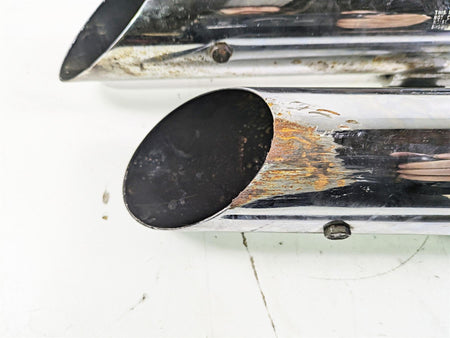 2004 Harley Softail FLSTF Fat Boy Screamin Eagle Slash Cut Exhaust Set 80445-03 {{ shop.shopifyCountryName }} - Mototech271