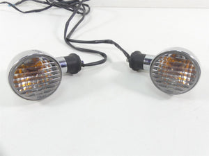 2007 Honda VTX1800 T1 Rear Chrome Blinker Turn Signal Lights Set 33400-MCV-R11 | Mototech271