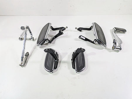 2009 Harley Touring FLHX Street Glide Front Rear Floorboard Pedals Set 50688-04 {{ shop.shopifyCountryName }} - Mototech271