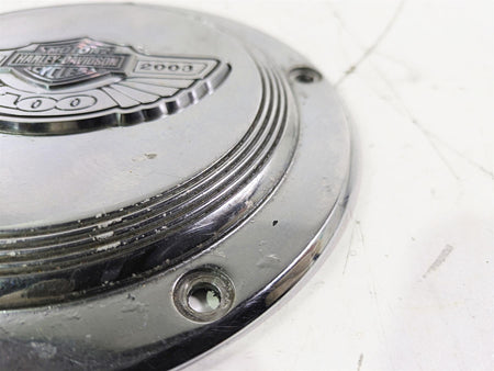 2003 Harley Touring FLHTCUI E-Glide 100th Chrome Derby Cover 25001-03 {{ shop.shopifyCountryName }} - Mototech271
