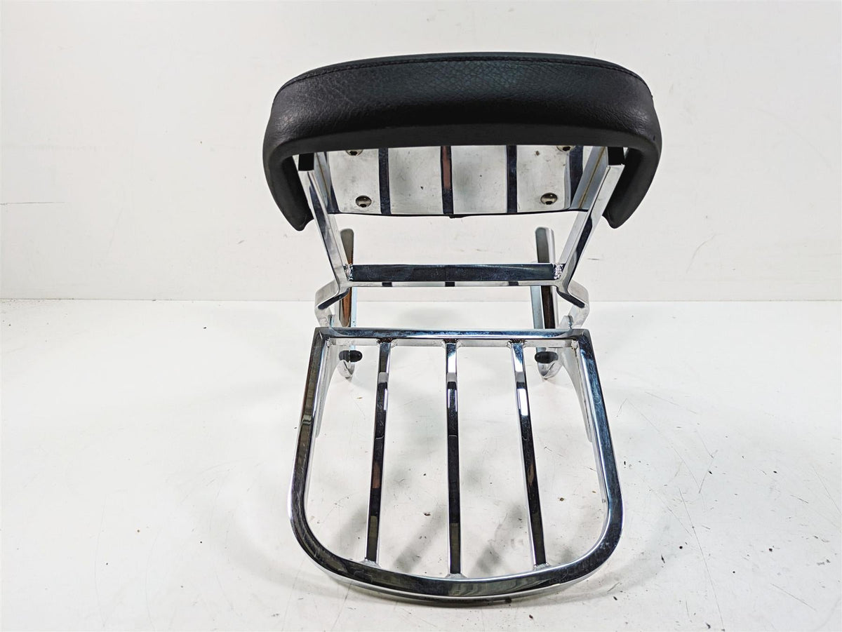 2011 Triumph America Sissybar Sissy Bar Backrest + Luggage Rack A9738024 {{ shop.shopifyCountryName }} - Mototech271