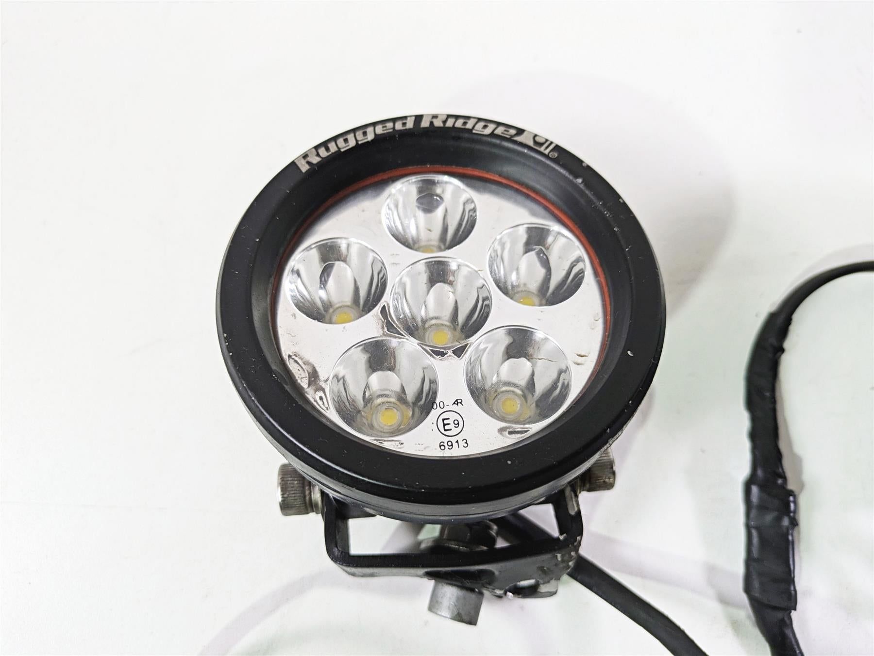 2016 Moto Guzzi Stelvio 1200 8V NTX Rugged Ridge Led Fog Spot Light Lamp Set {{ shop.shopifyCountryName }} - Mototech271