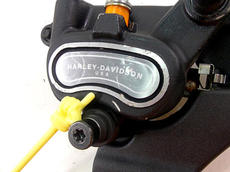 2011 Harley Softail FXS Blackline Rear Brake Caliper + 25mm Bracket 40908-08 {{ shop.shopifyCountryName }} - Mototech271