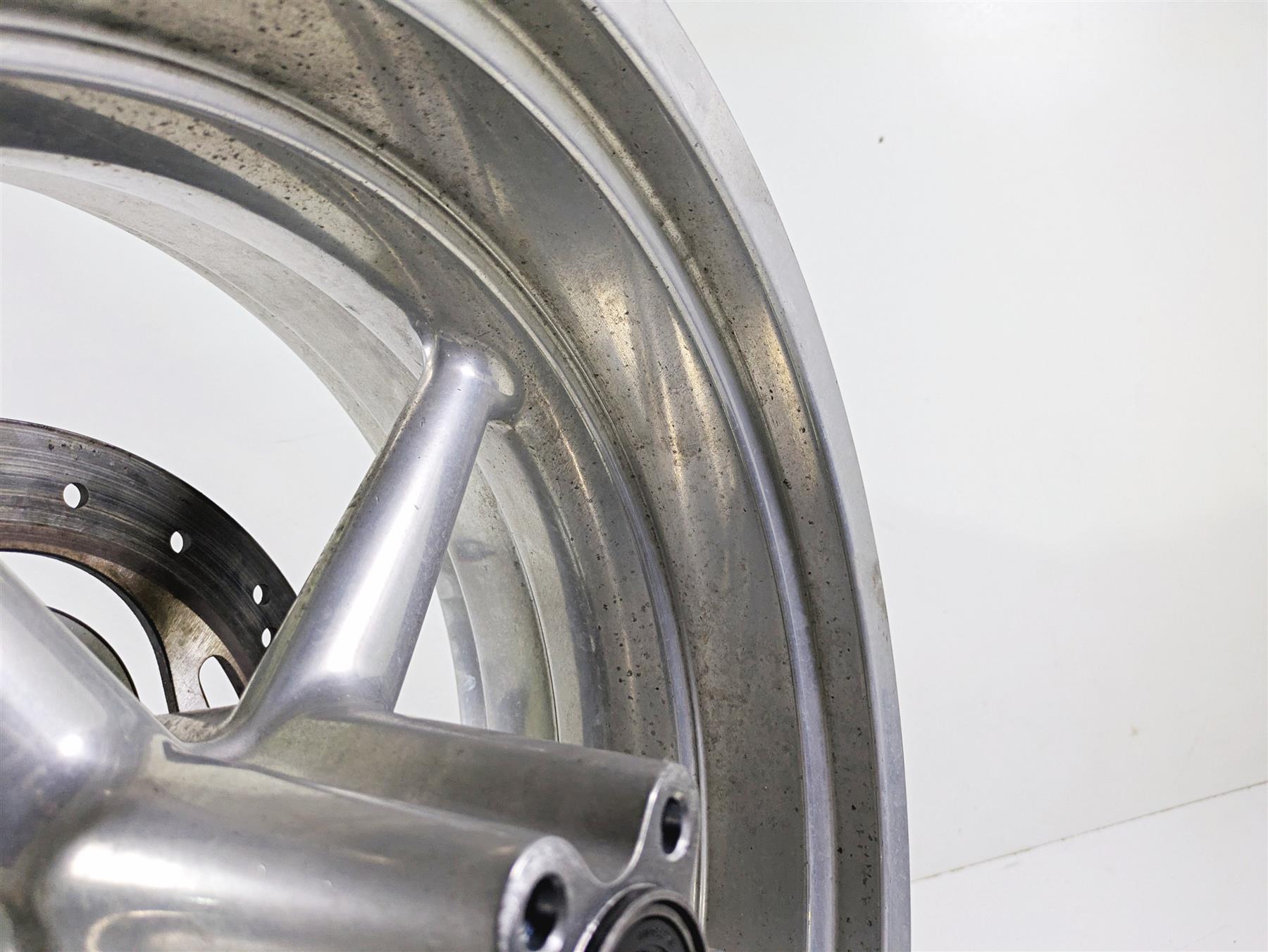 2008 Harley FXCWC Softail Rocker Straight 18x8 Rear Wheel Rim 41497-08 {{ shop.shopifyCountryName }} - Mototech271