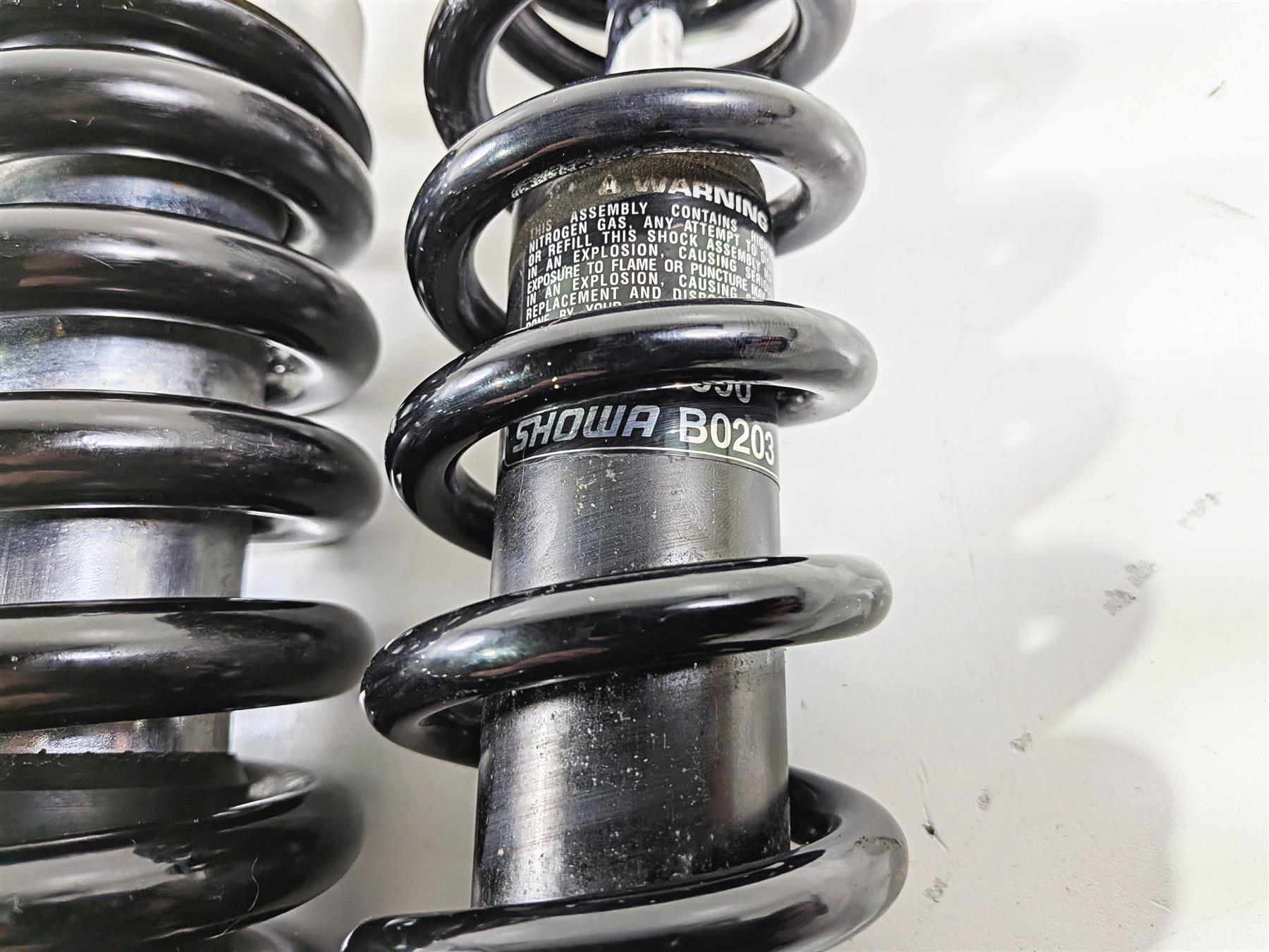 2002 BMW K1200LT 89V3 Front Rear Showa Shock Damper Set 31422332890 33532332891 {{ shop.shopifyCountryName }} - Mototech271