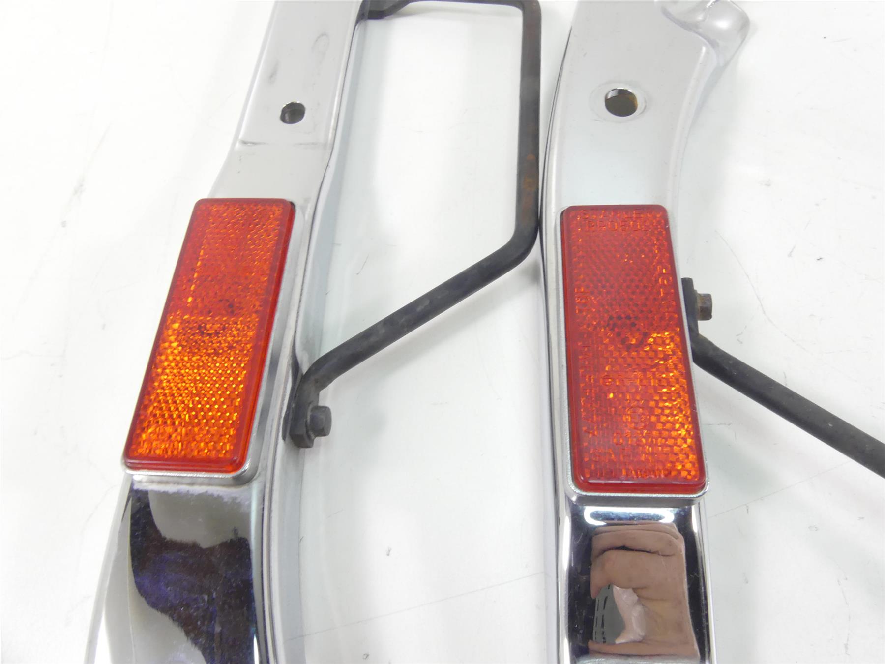 2007 Honda VT1100 C Shadow Spirit Rear Fender Frame Struts Braces 77340-MAA-A80 {{ shop.shopifyCountryName }} - Mototech271