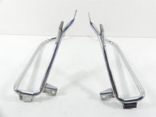 Load image into Gallery viewer, 2010 Harley Touring FLHX Street Glide Saddlebag Chrome Rack Mount Set 49207-09 | Mototech271
