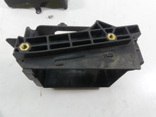 Load image into Gallery viewer, 2009 Harley FXDF Dyna Fat Bob Battery Tray Holder Stay Bracket &amp; Cover 70379-06B | Mototech271
