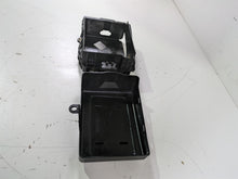 Load image into Gallery viewer, 2015 Harley FXDL Dyna Low Rider Battery Tray &amp; Black Cover 70379-06B
