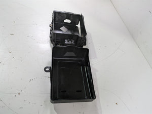 2015 Harley FXDL Dyna Low Rider Battery Tray & Black Cover 70379-06B