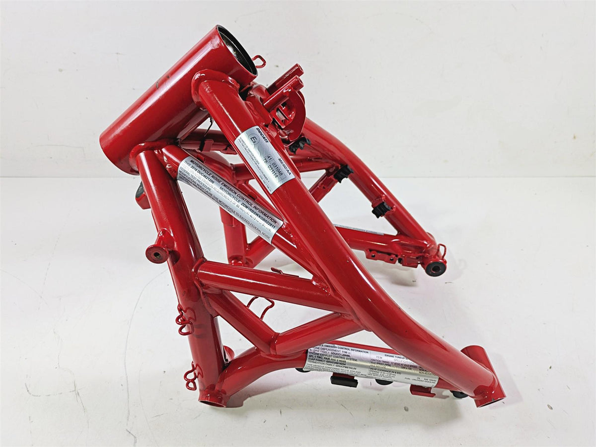 2016 Ducati Monster 1200 S Straight Good Main Frame Chassis With Clean Texas Title 47012852A {{ shop.shopifyCountryName }} - Mototech271