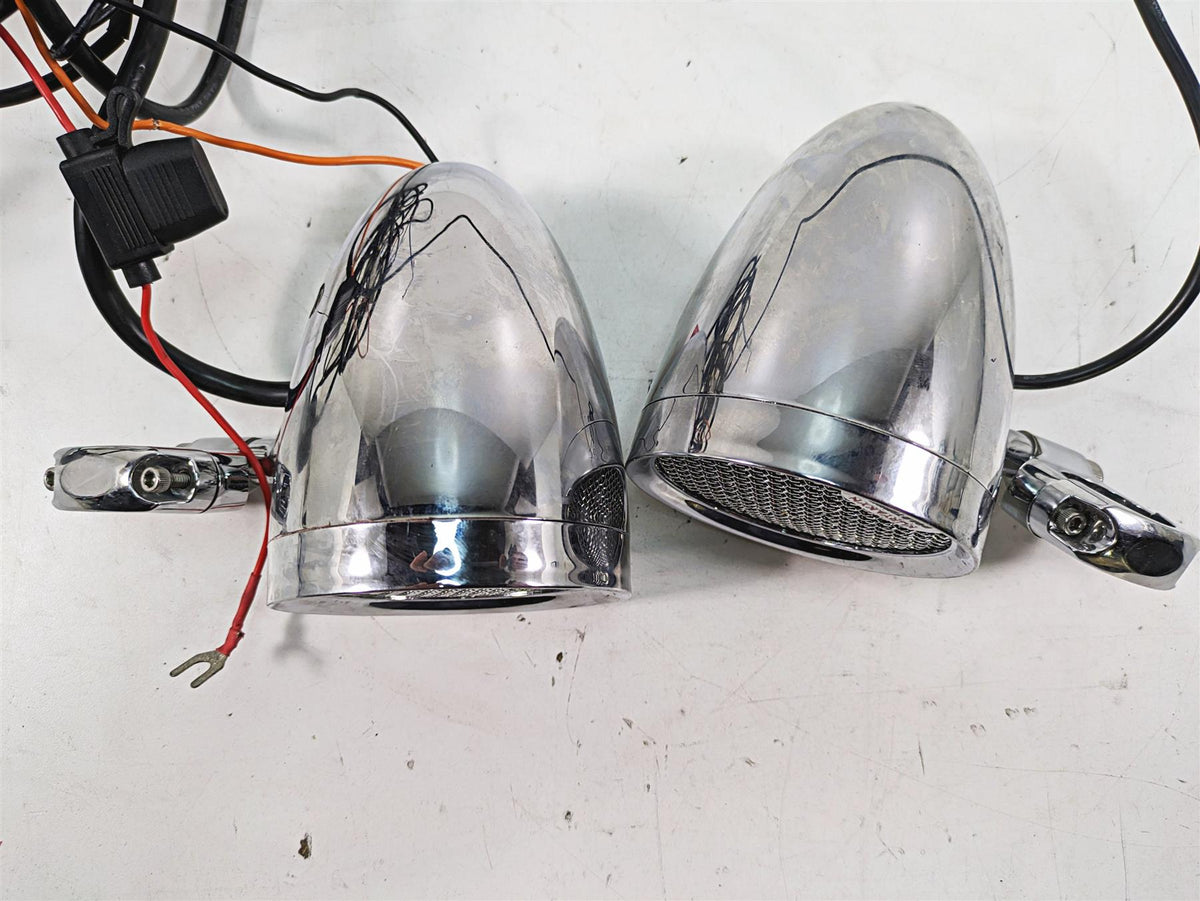 2009 Harley Dyna FXDFSE CVO Fat Bob Kuryakyn Road Thunder Speaker Set 2716 2710 {{ shop.shopifyCountryName }} - Mototech271