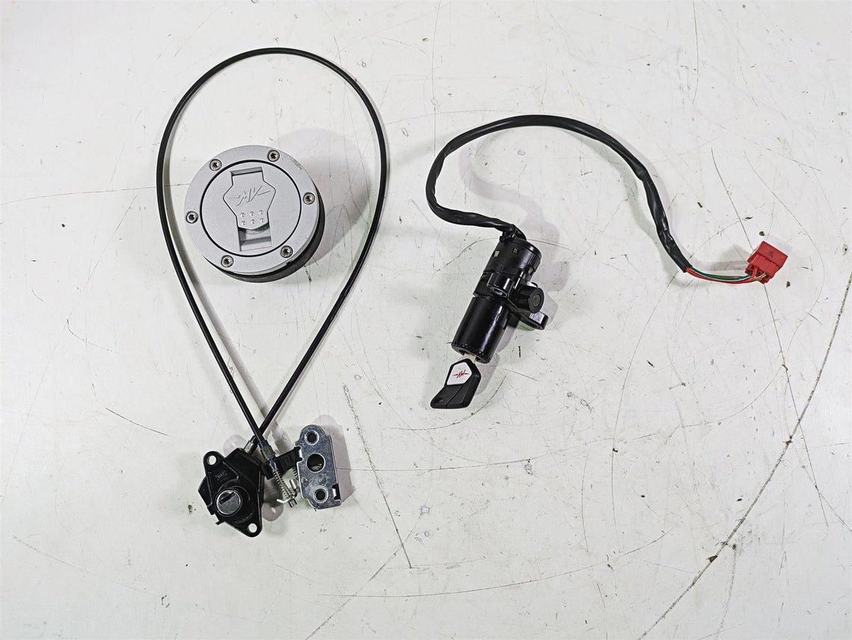 2022 MV Agusta F3 800 Rosso Ignition Switch Gas Cap Seat Key Lock Set 8A00B5210 {{ shop.shopifyCountryName }} - Mototech271