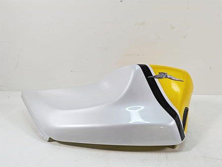 2020 Moto Guzzi V85 TT Adventure Left Tank Cover Yellow Sahara 2H003246000Z1 {{ shop.shopifyCountryName }} - Mototech271