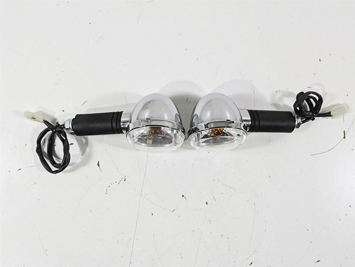 2014 Moto Guzzi California 1400 Touring Front Blinker Turn Signals READ B063029 {{ shop.shopifyCountryName }} - Mototech271