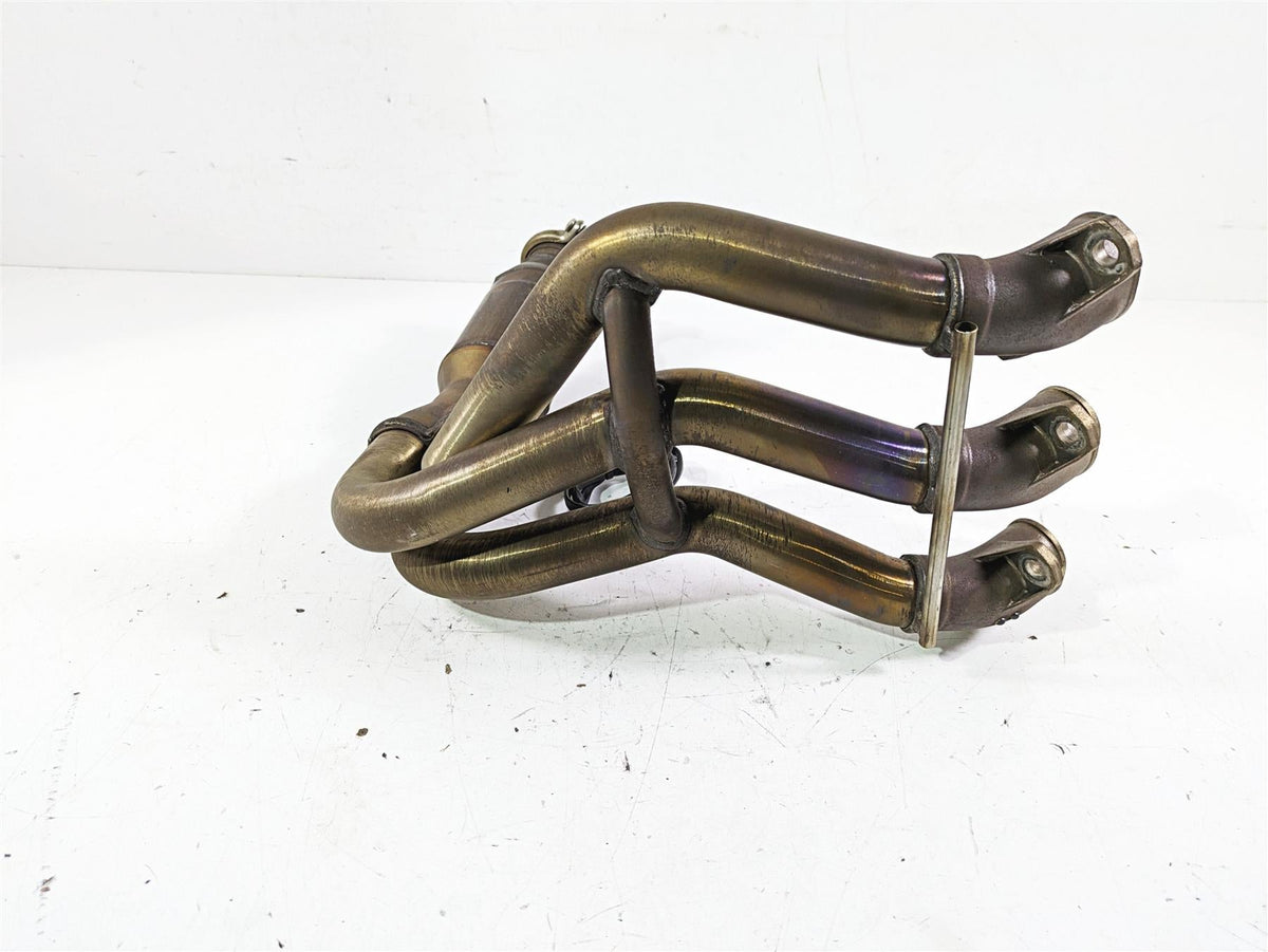 2023 Triumph Street Triple 765 RS Oem Exhaust Header Manifold T2202740 {{ shop.shopifyCountryName }} - Mototech271