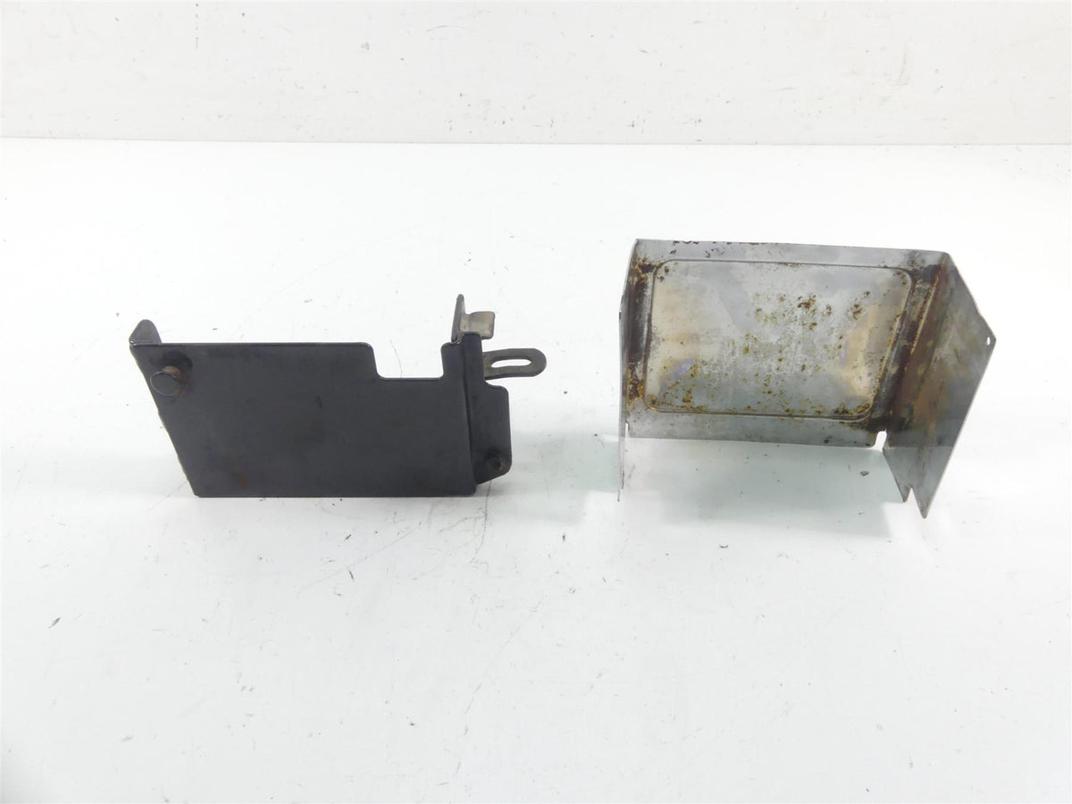 1998 Harley Dyna FXDL Low Rider Battery Stay Box + Chrome Cover 66375-97 {{ shop.shopifyCountryName }} - Mototech271