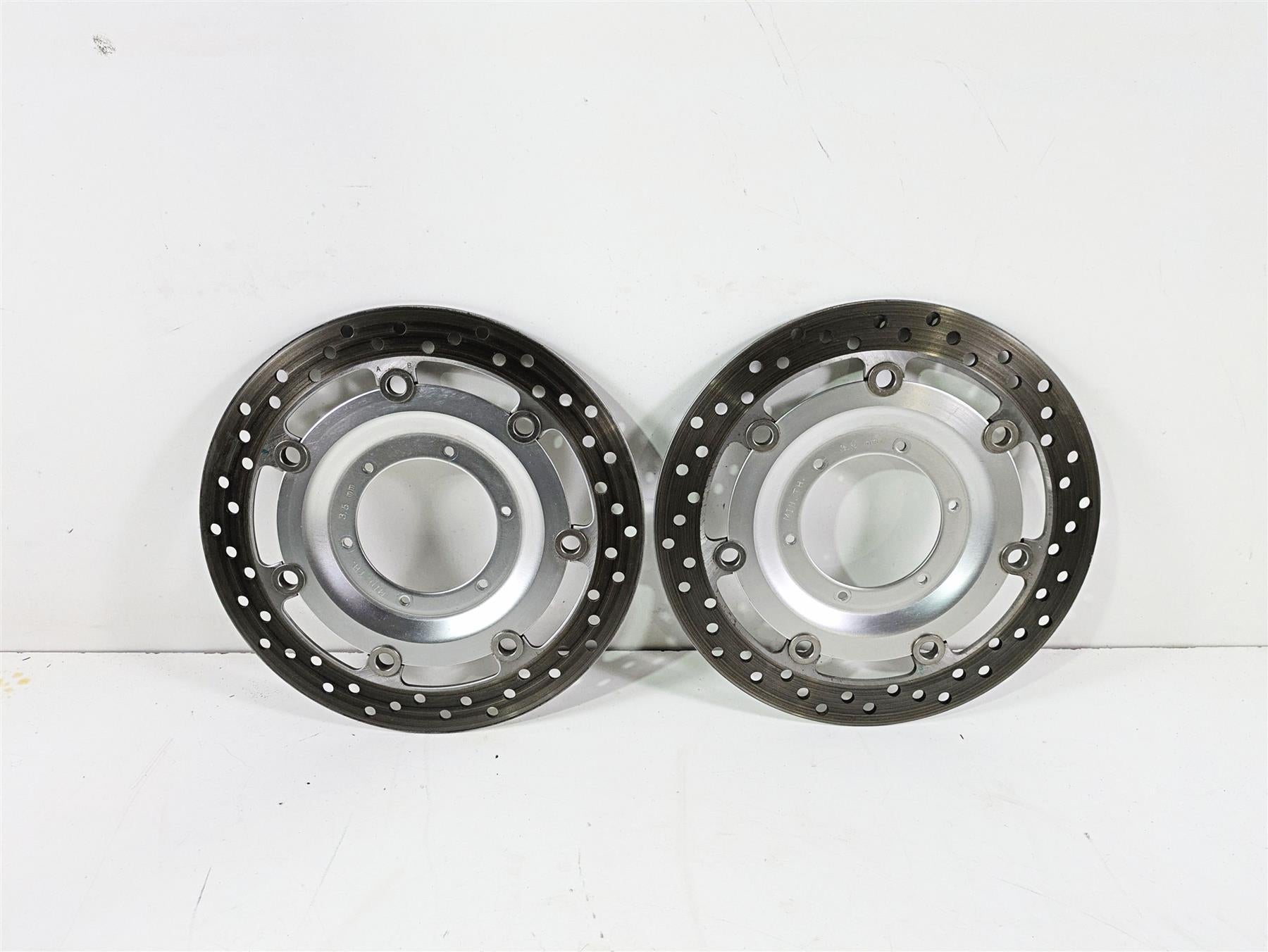 2002 Honda V-Twin VTX1800 C Front Brake Rotor Disc Set 45120-MCH-003 {{ shop.shopifyCountryName }} - Mototech271