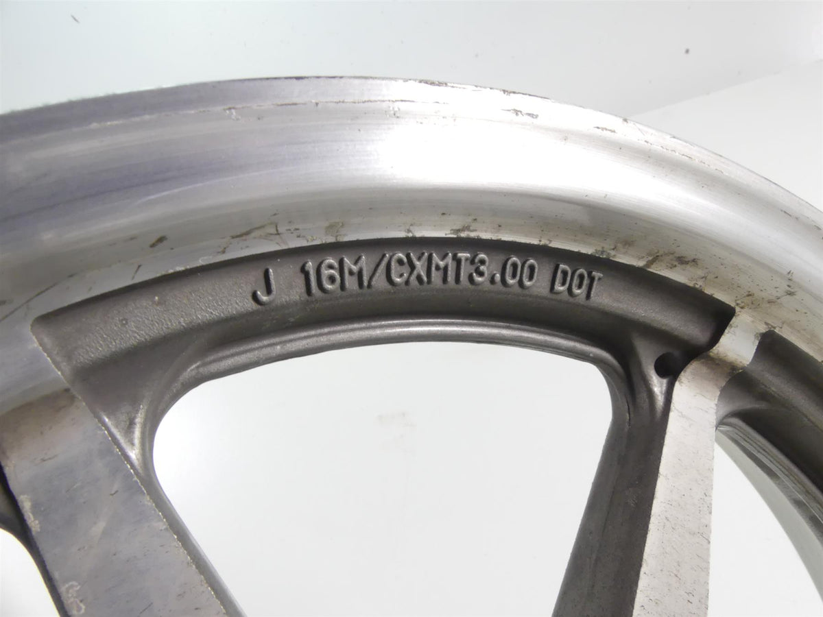 2007 Yamaha XVS1300 V-Star Straight Front Wheel Rim 16x3 5KS-25168-00-MA {{ shop.shopifyCountryName }} - Mototech271