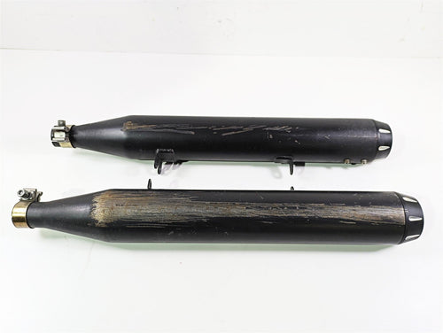 2012 Harley VRSCF Muscle V Rod Slip-On Exhaust Pipe Muffler Set | Mototech271