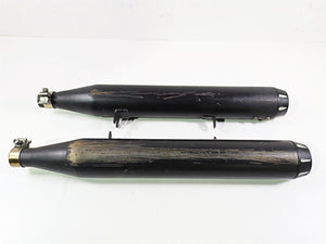 2012 Harley VRSCF Muscle V Rod Slip-On Exhaust Pipe Muffler Set | Mototech271