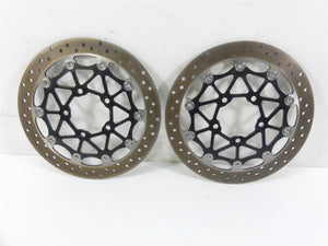 2021 Kawasaki ZX1400 ZX14R Ninja Front Brembo Brake Rotor Disc Set 41080-0646 | Mototech271